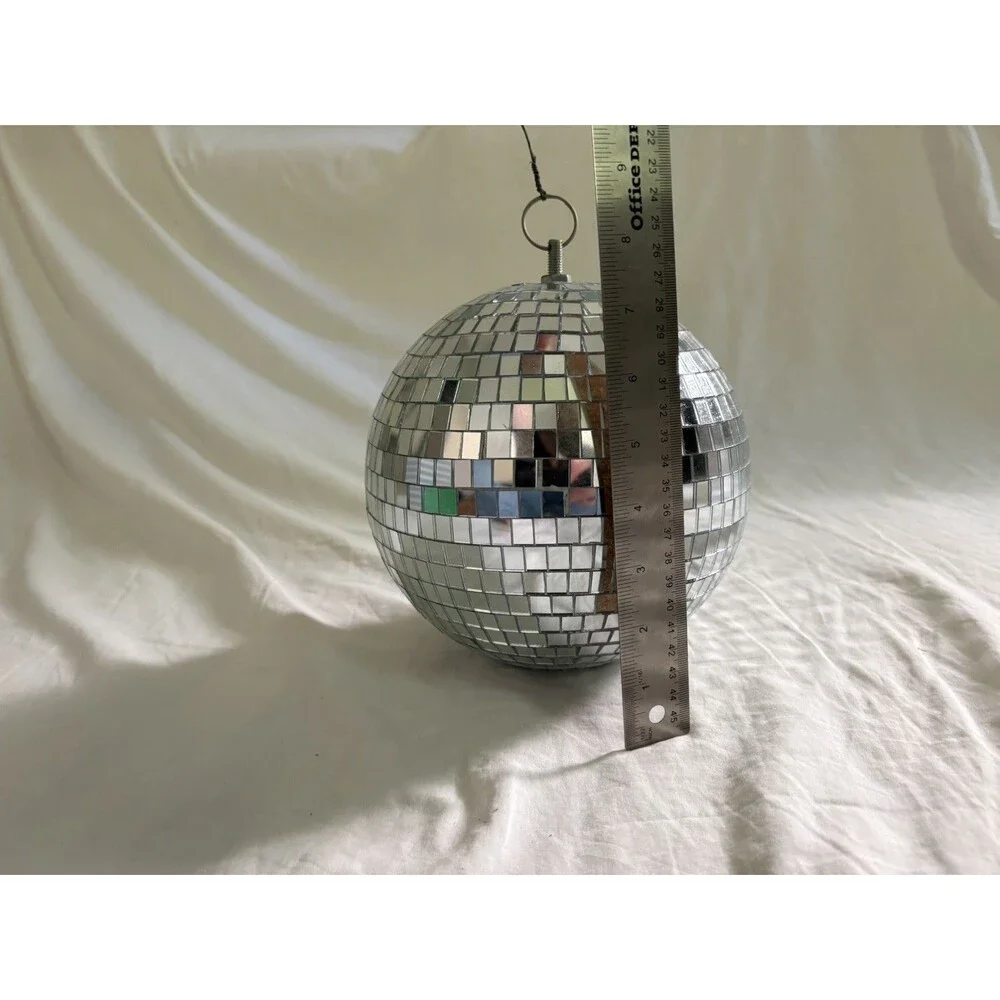 7” Mirror Mini Disco Ball Home Decor Party Maximalism Rainbow Vibes
